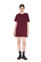 Vestido Aspen burdeo