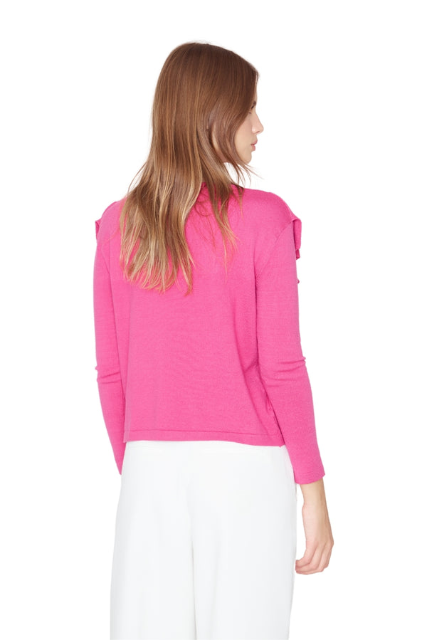 Chaleco Celine fucsia