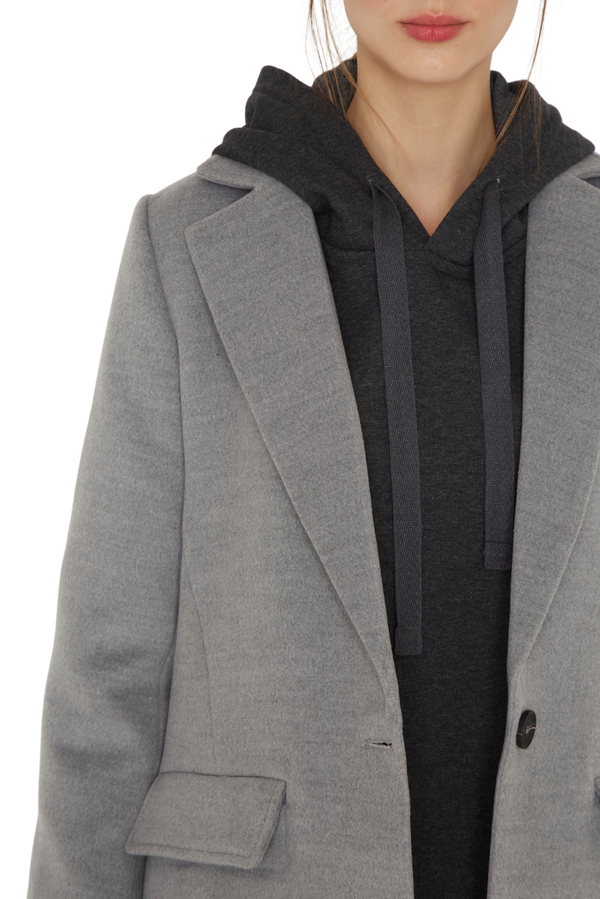 Abrigo Paris gris