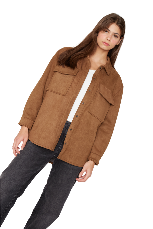 Chaqueta Brook camel