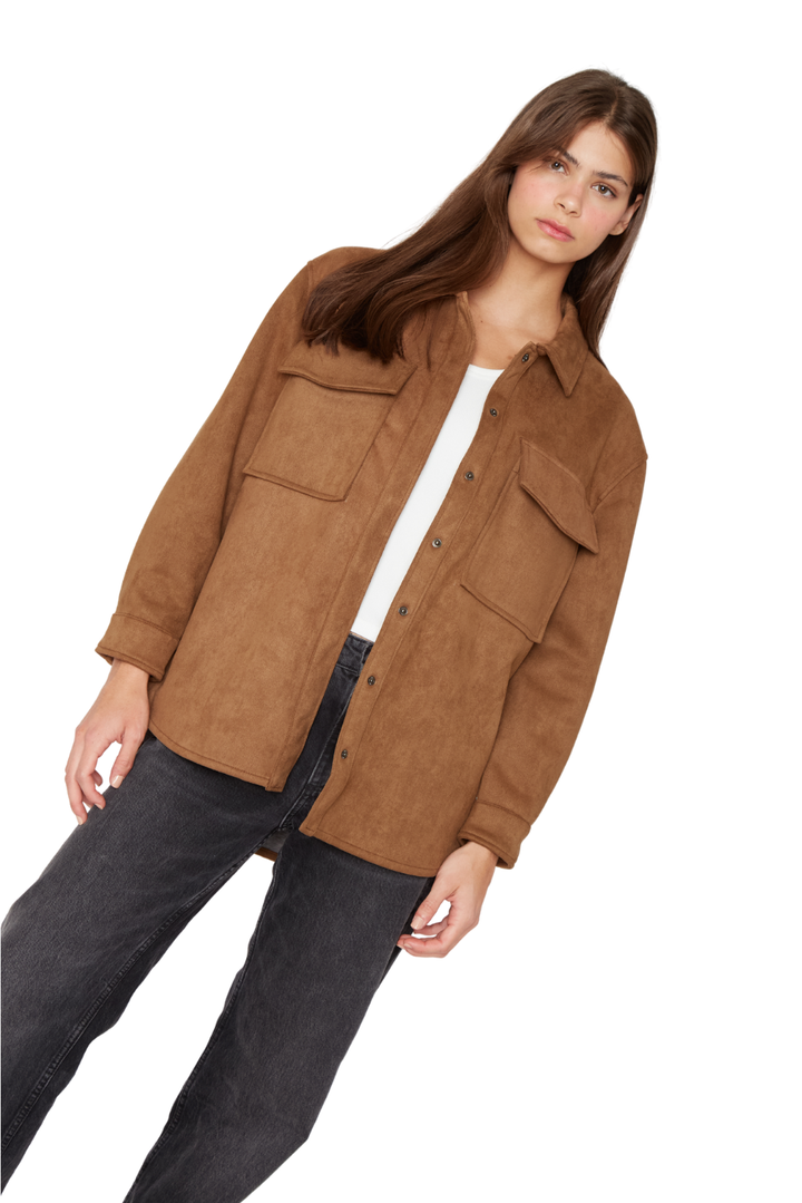 Chaqueta Brook camel