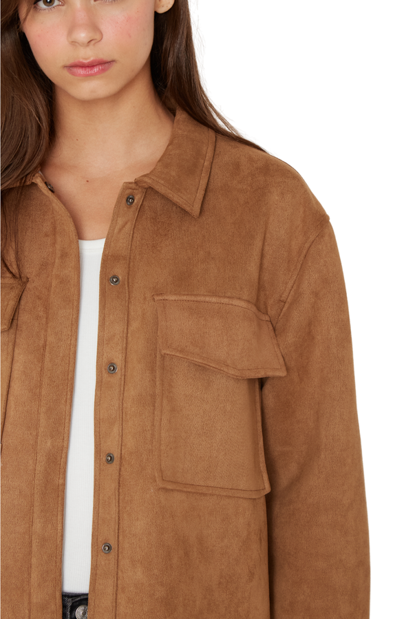 Chaqueta Brook camel