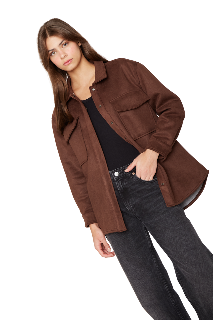 Chaqueta Brook chocolate
