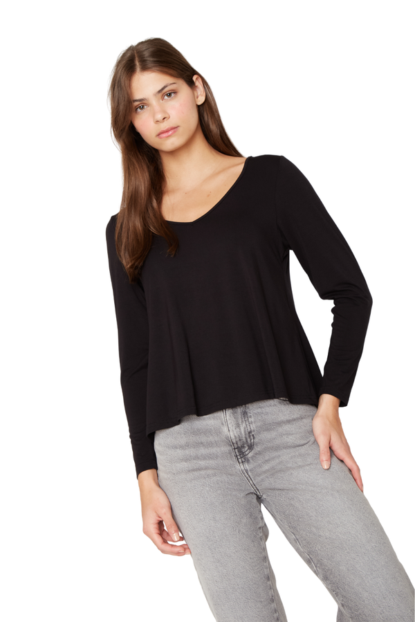 Polera Frida III negra