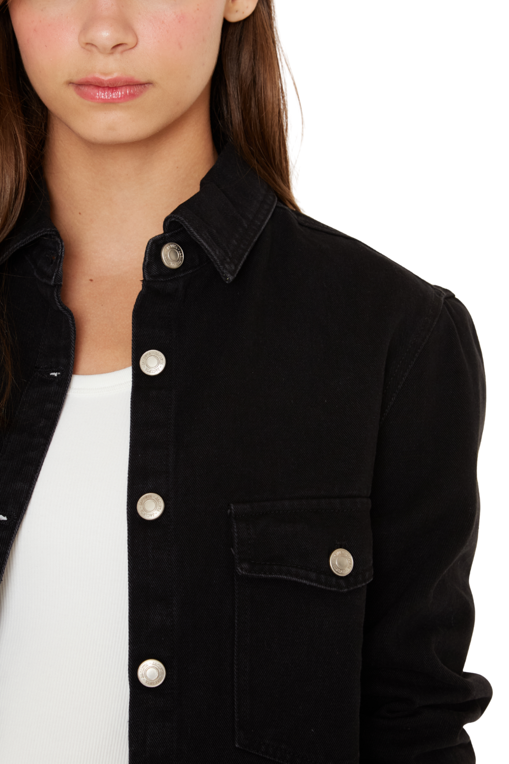 Camisa Porter Bolsillos negra