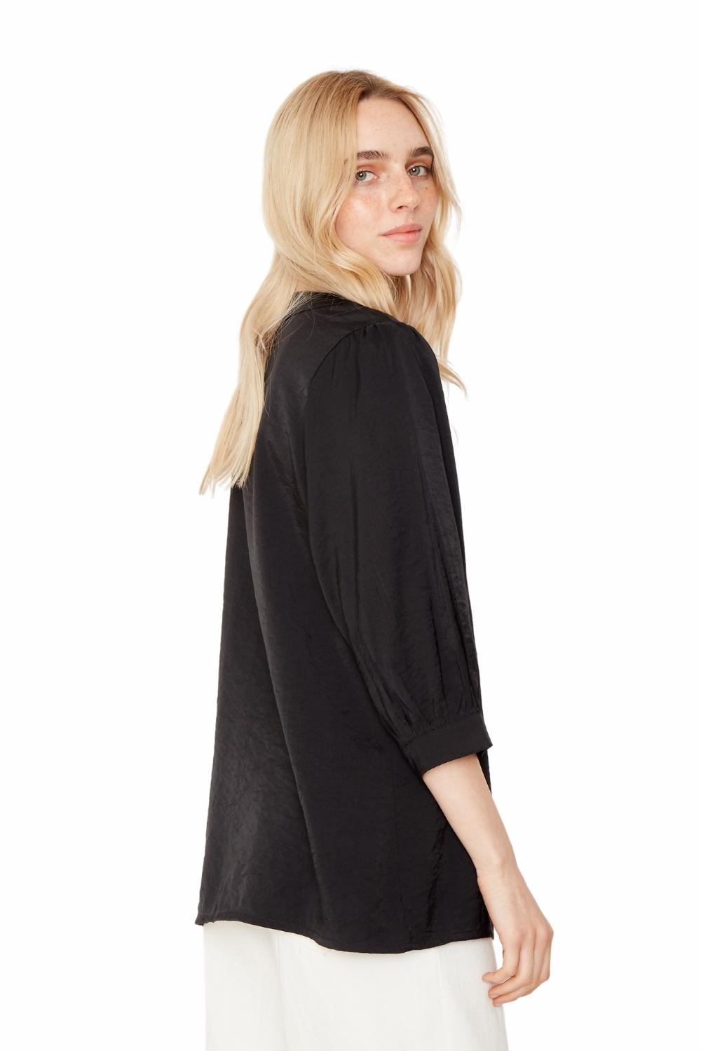 Kimono Eva corto negro