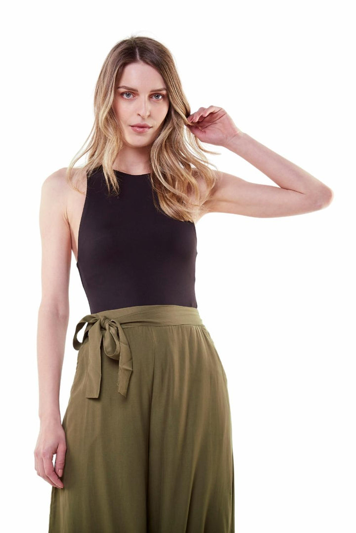 Pantalón Greta midi II verde