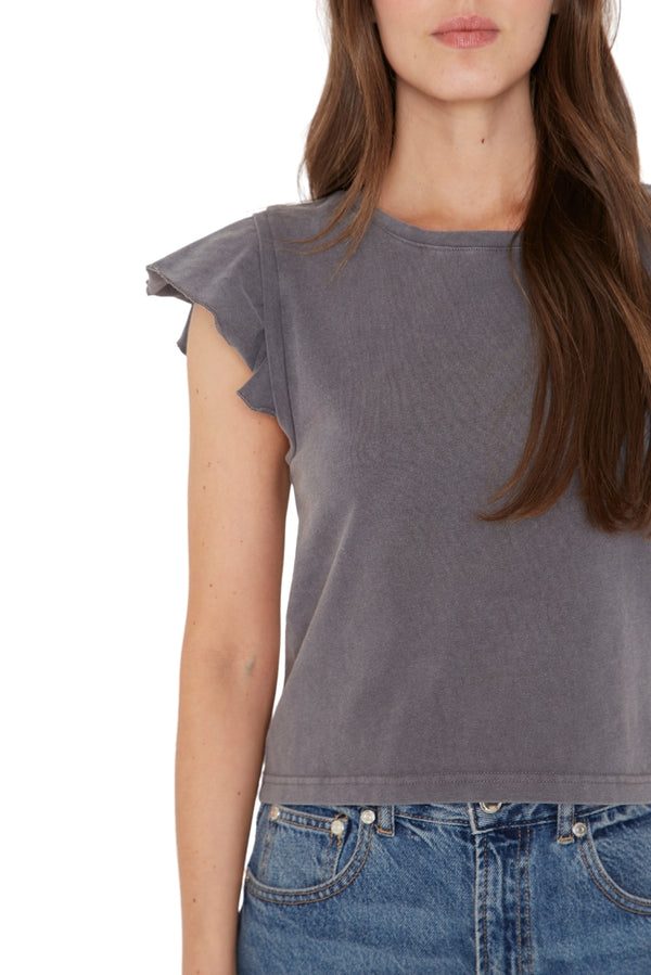 Polera Gracia alitas III gris