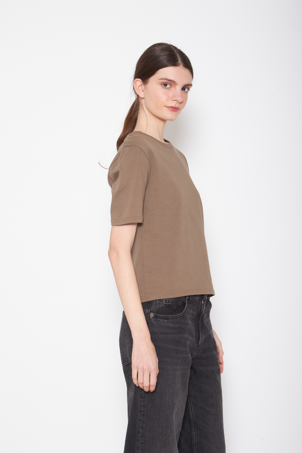 Polera Jacinta café