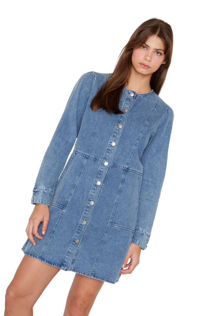 Vestido Demin Stone azul