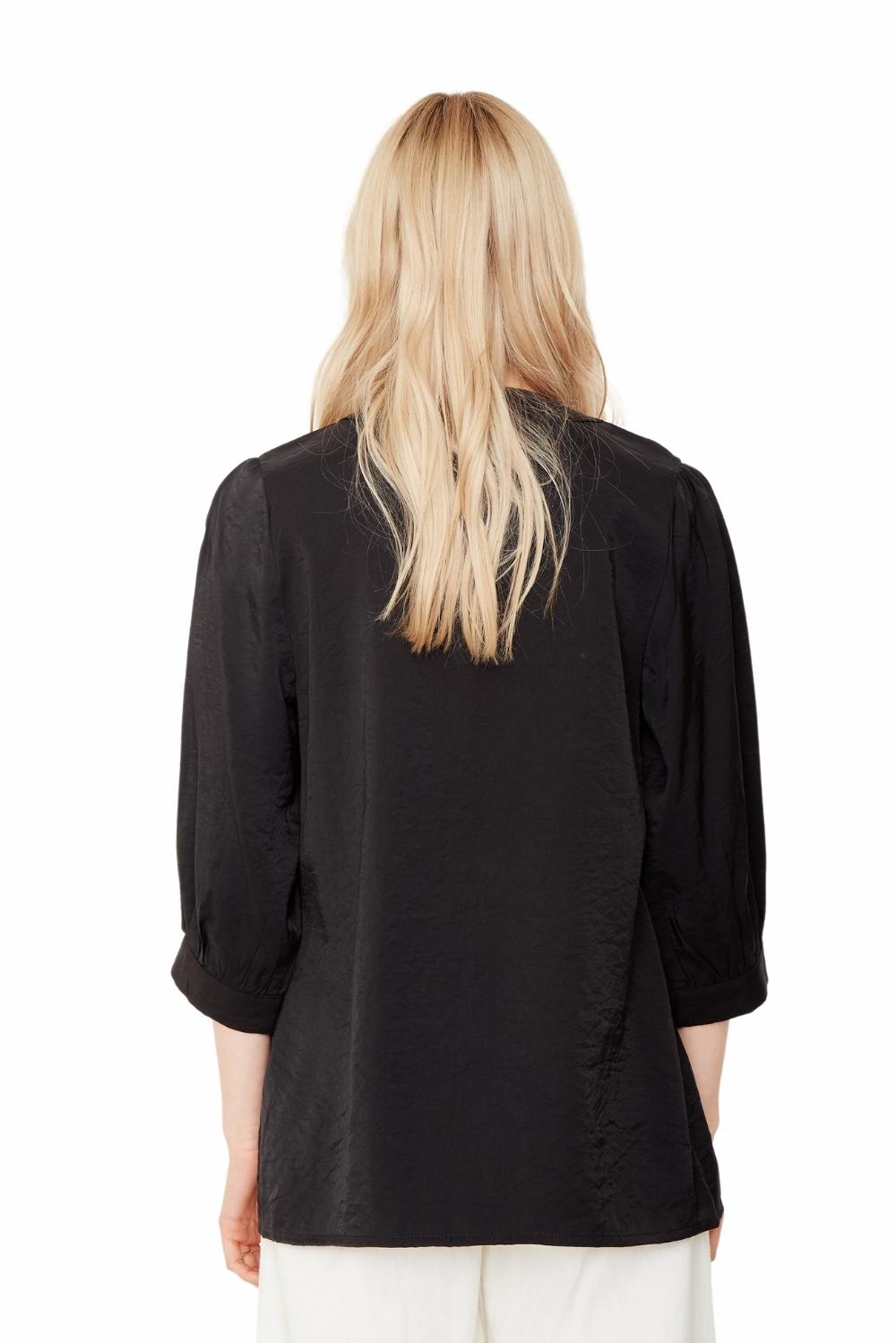 Kimono Eva corto negro