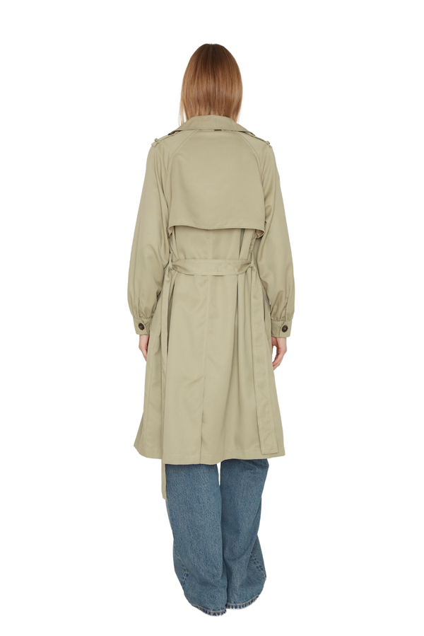 Trench Coat Porter verde