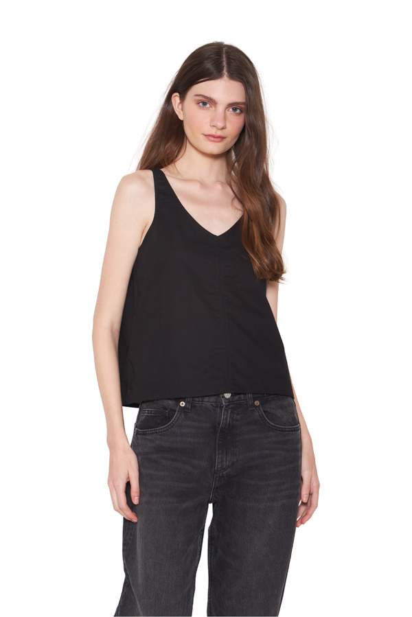 Polera Lino negra