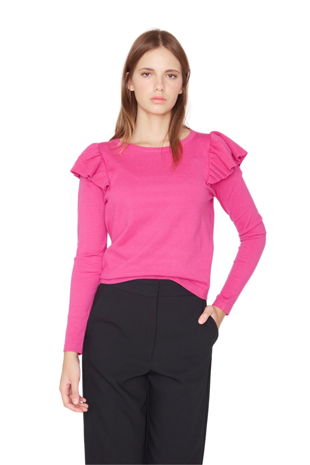 Chaleco Olimpia III fucsia