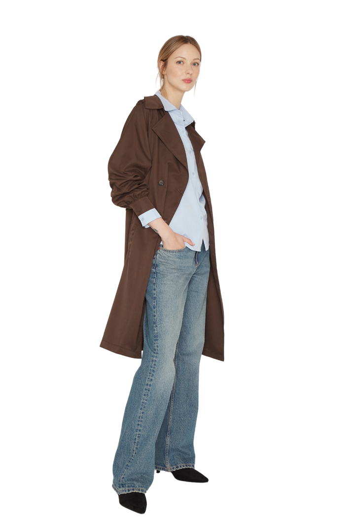 Trench Coat Porter café