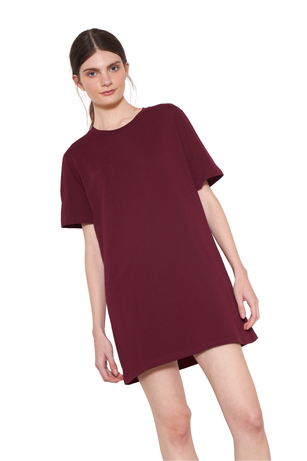 Vestido Aspen burdeo