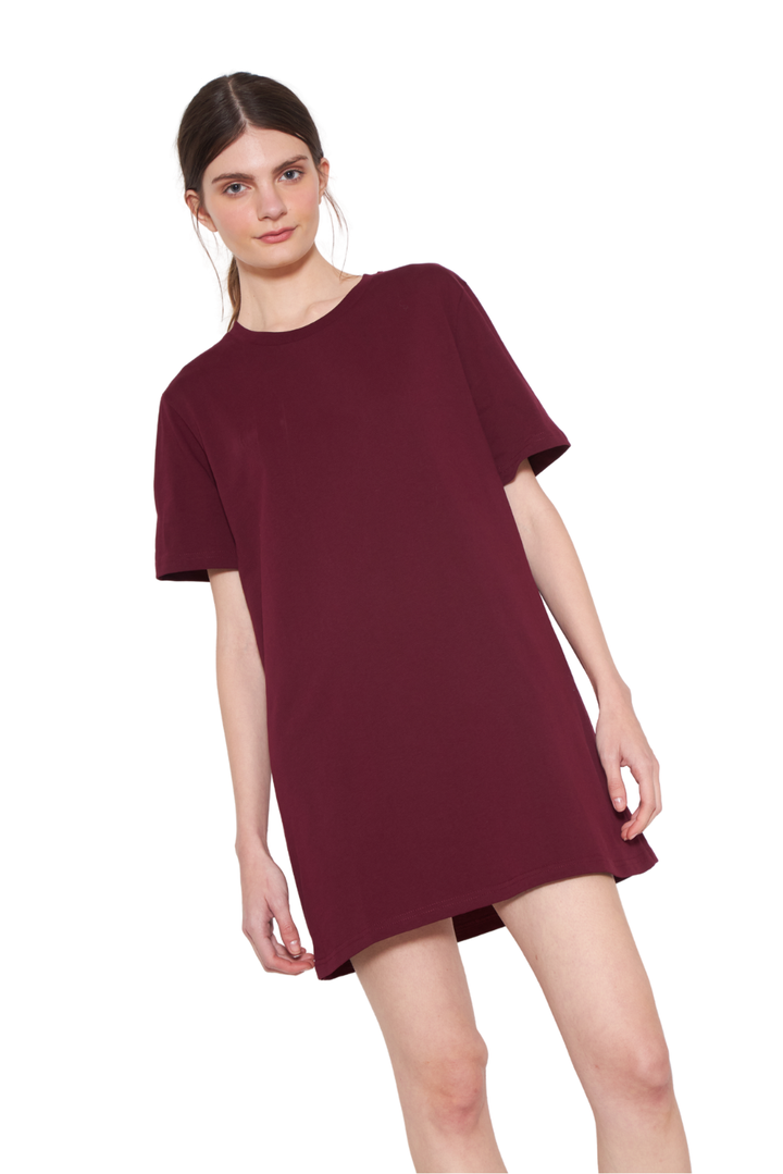 Vestido Aspen burdeo