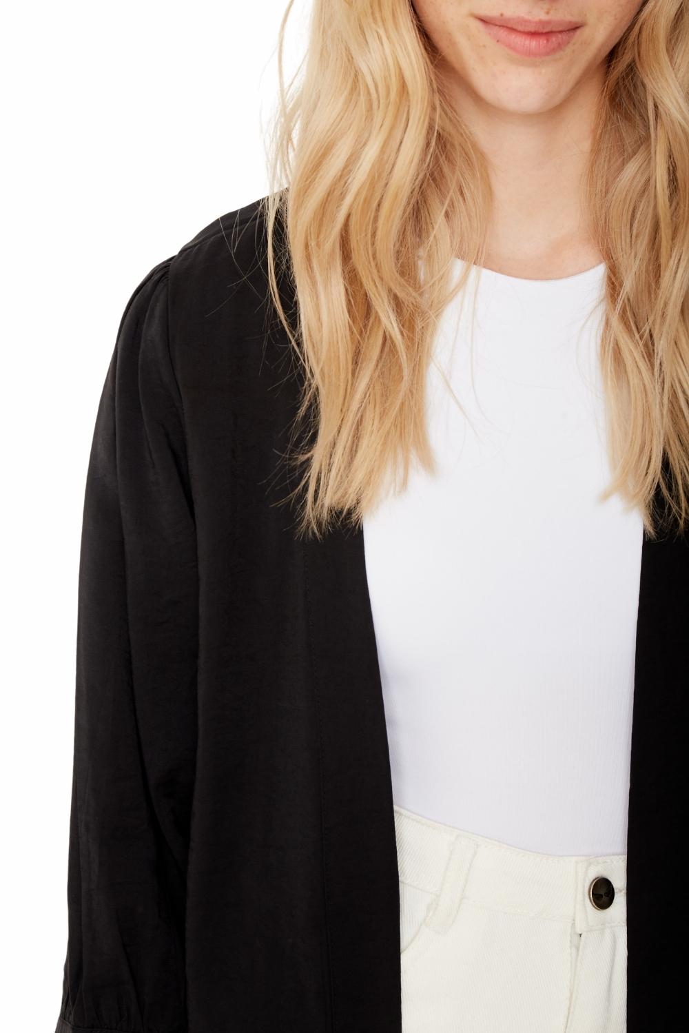 Kimono Eva corto negro