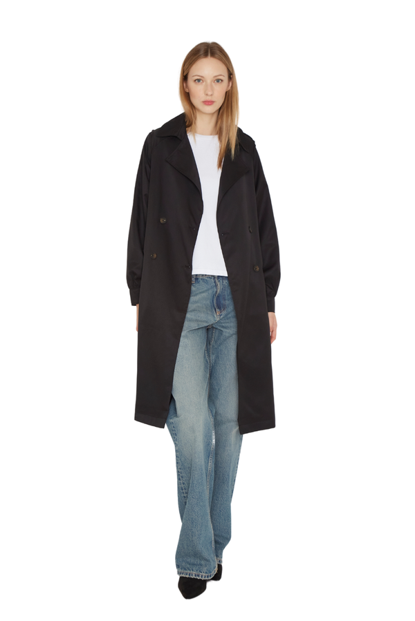 Trench Coat Porter negro
