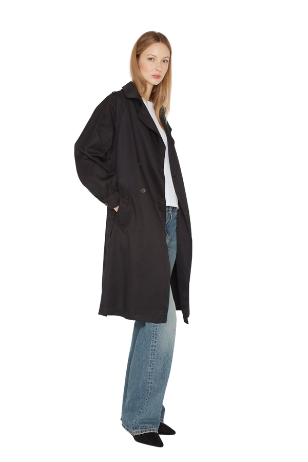 Trench Coat Porter negro