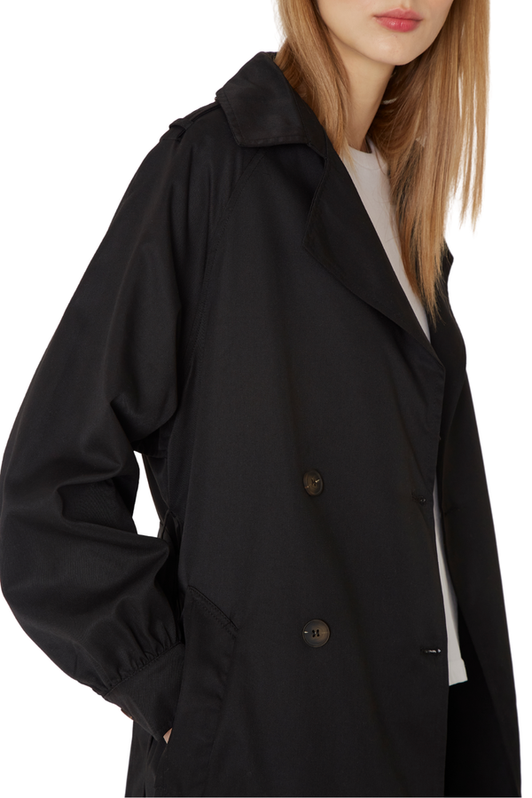 Trench Coat Porter negro