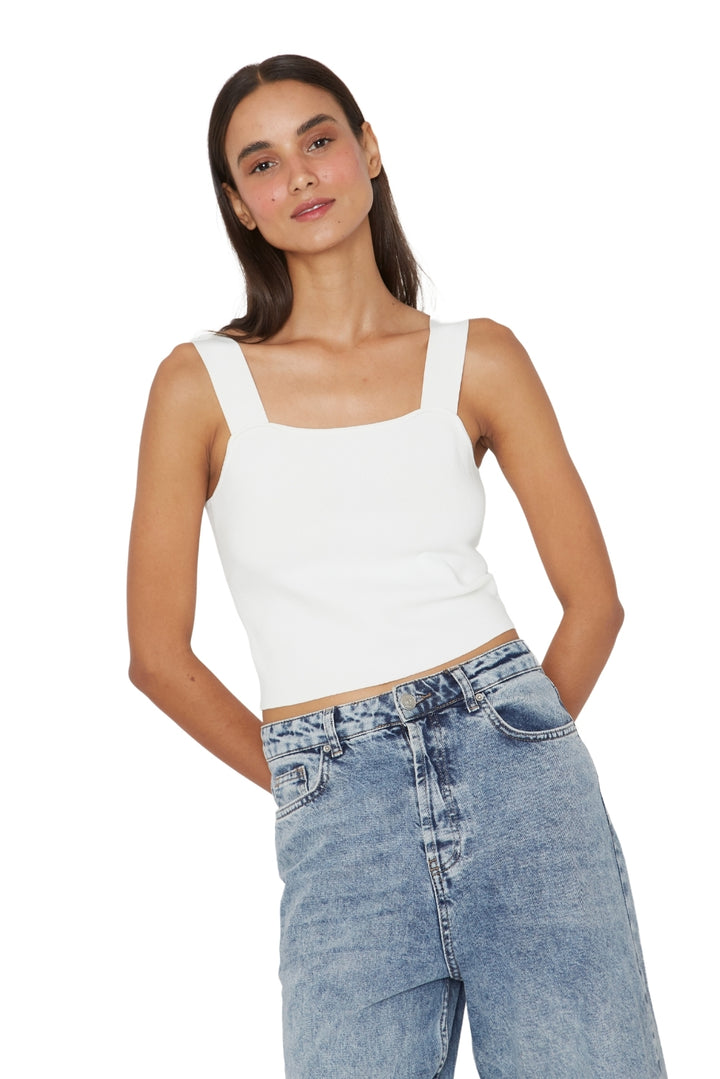 Top Clara blanco