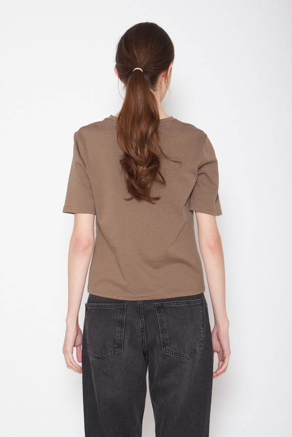 Polera Jacinta café