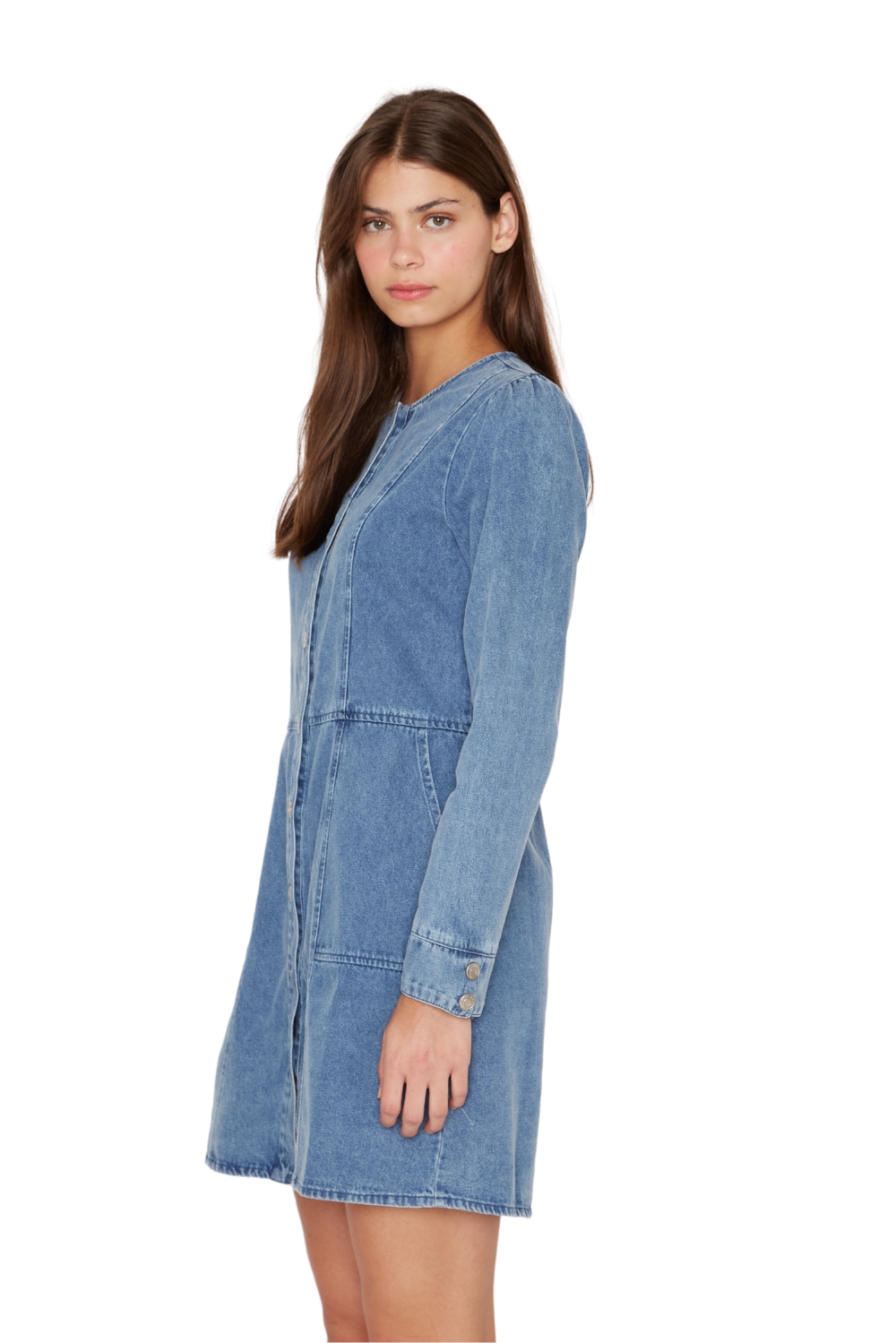 Vestido Demin Stone azul