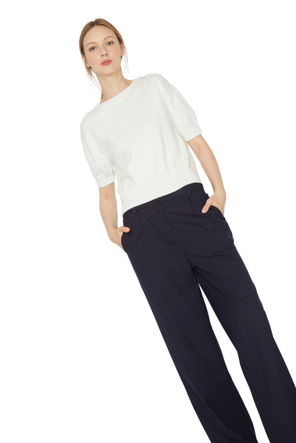 Pantalón Porter líneas azul