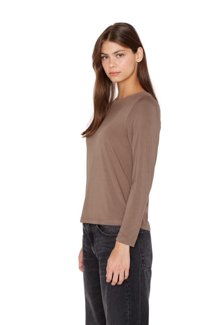 Polera Bianca II café