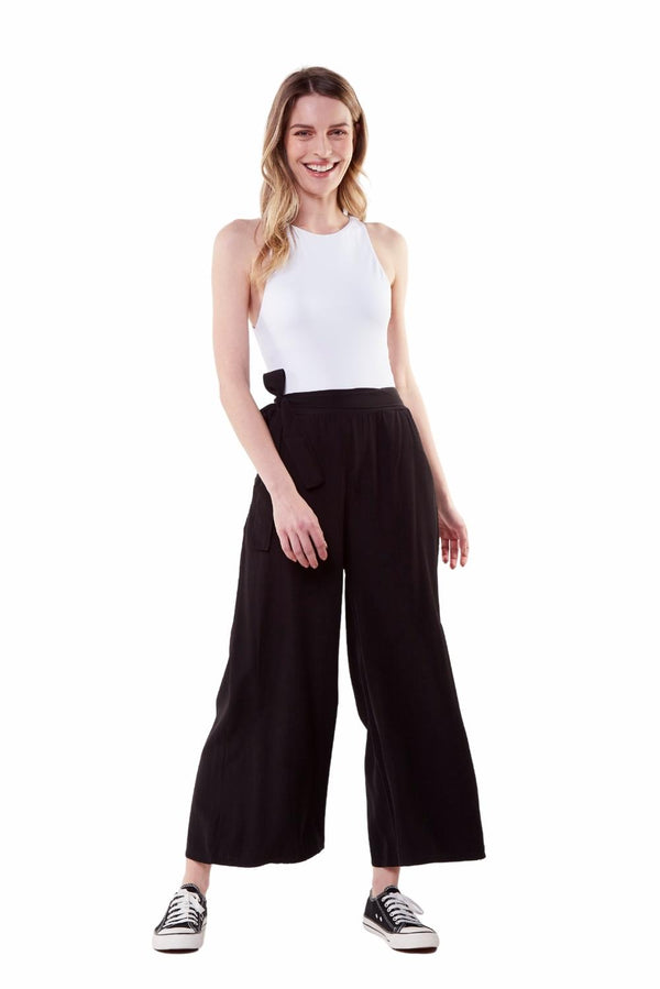 Pantalón Greta midi II negro