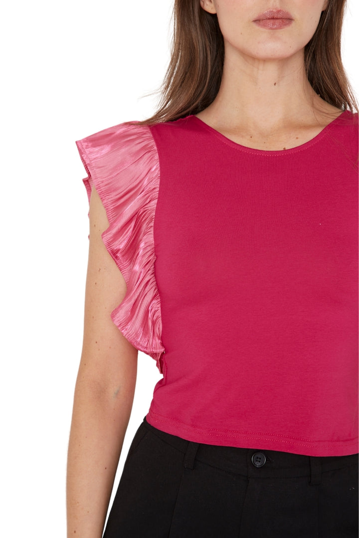 Polera Olimpia verano bright uva