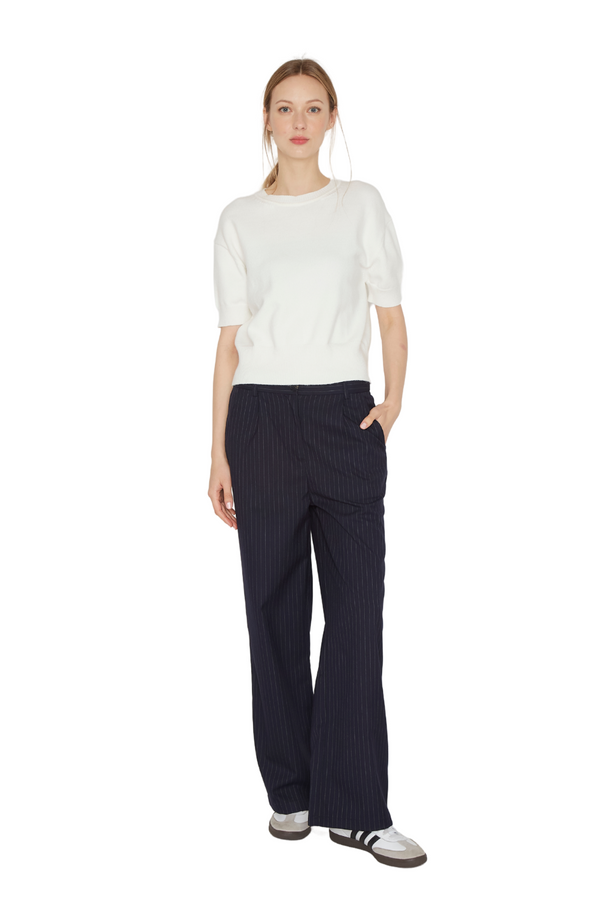 Pantalón Porter líneas azul