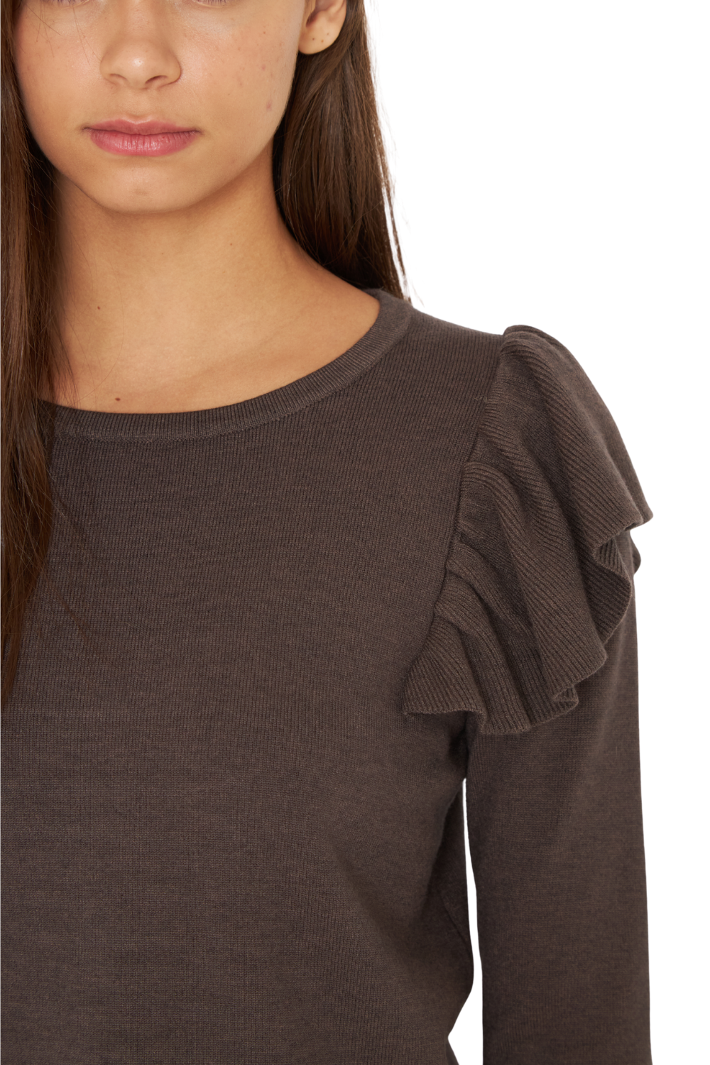 Chaleco Olimpia chocolate