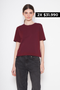 Polera Jacinta burdeo
