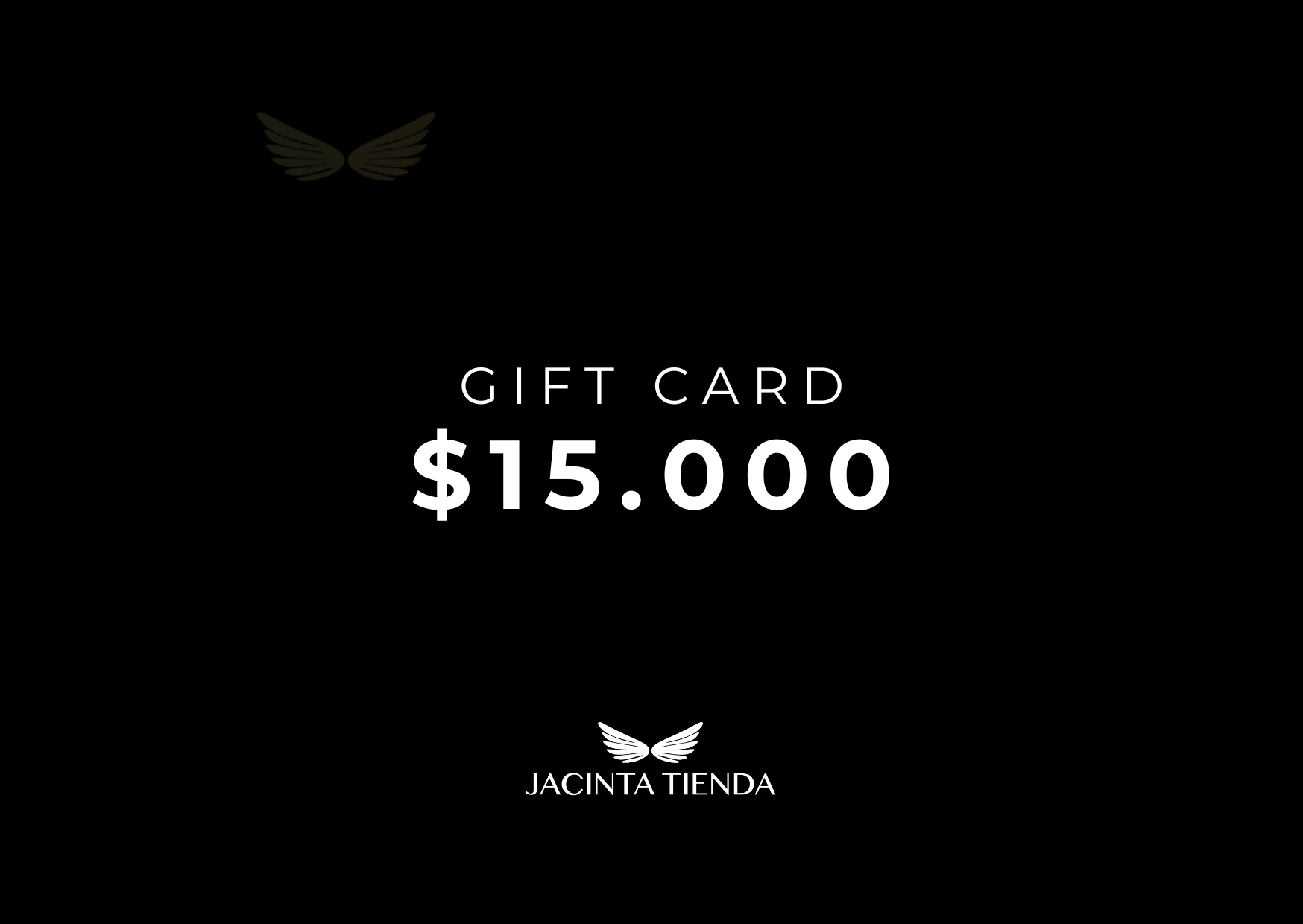 Gift Card Jacinta Tienda