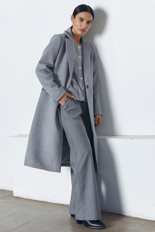 Abrigo Paris gris
