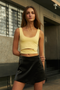 Croptop Cut Out amarillo