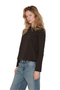 Polera Alaska rayas negra