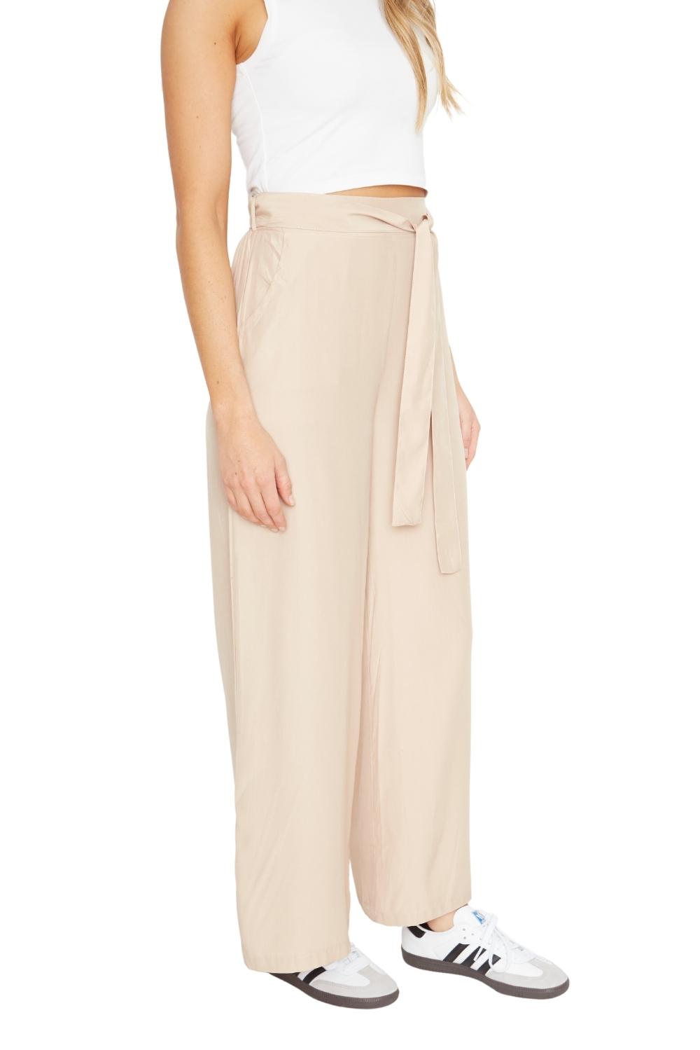 Pantalón Greta largo III crudo
