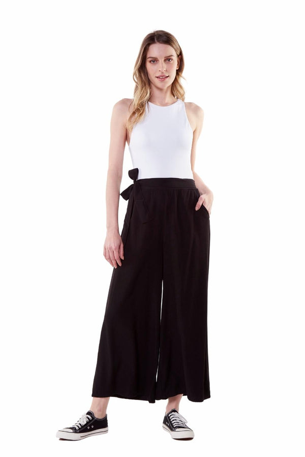 Pantalón Greta midi II negro