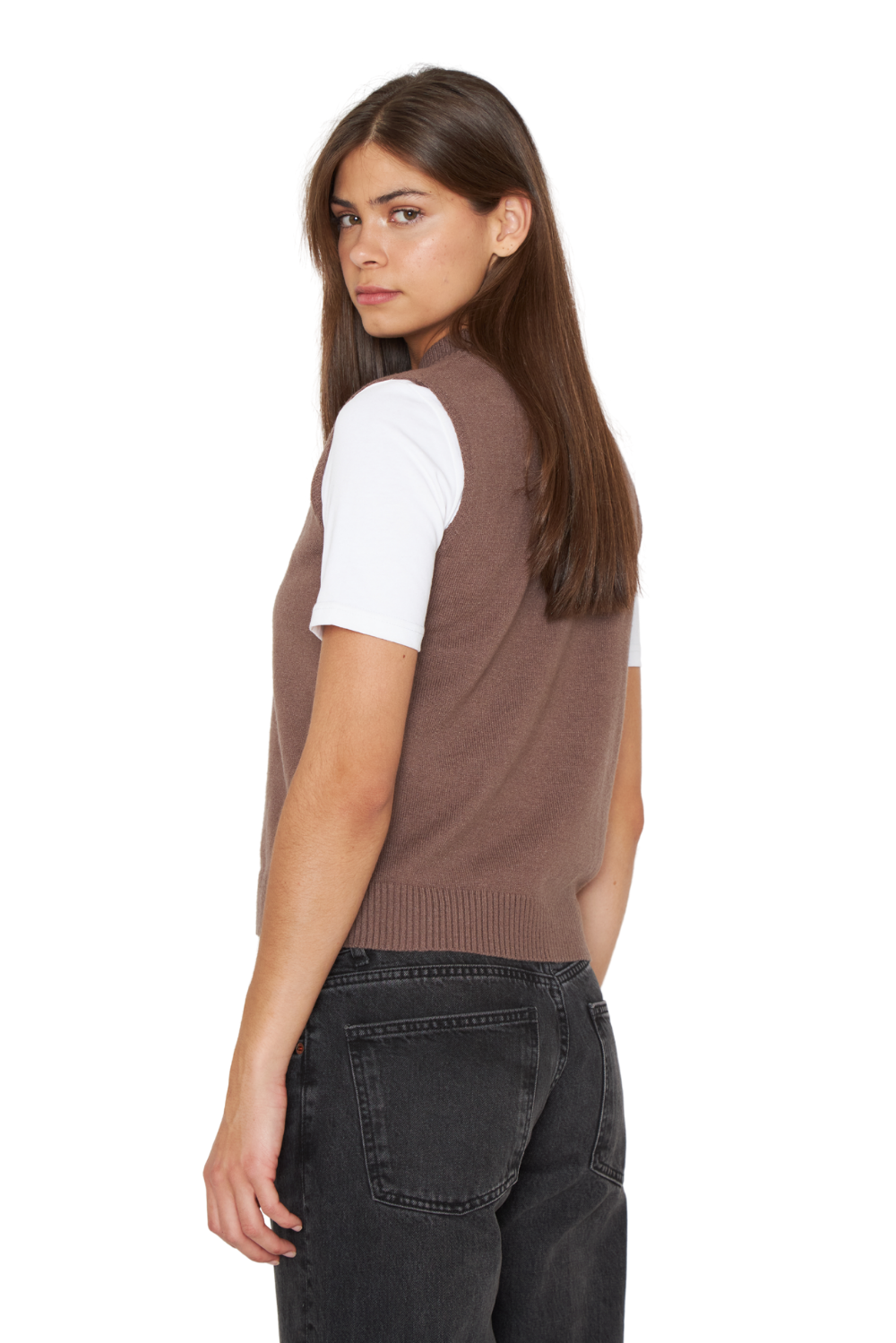 Chaleco Sam chocolate