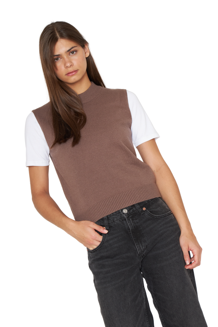 Chaleco Sam chocolate