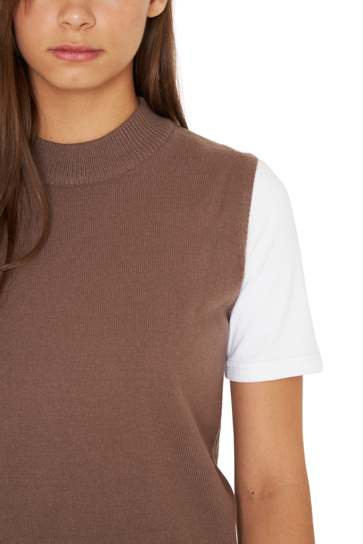 Chaleco Sam chocolate