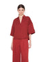 Blusa Elena terracota