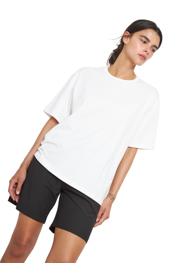 Polera Jacinta PIMA Oversize blanca