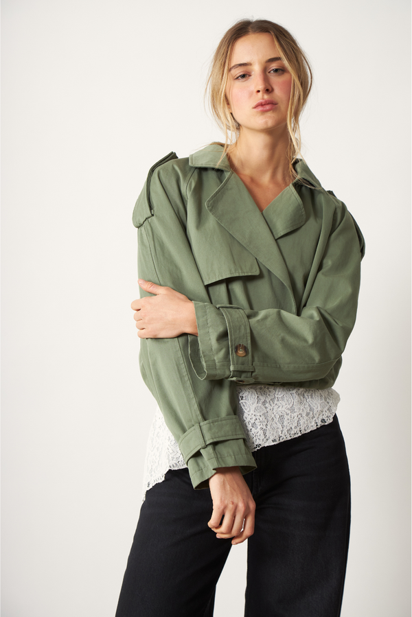 Chaqueta Oli verde