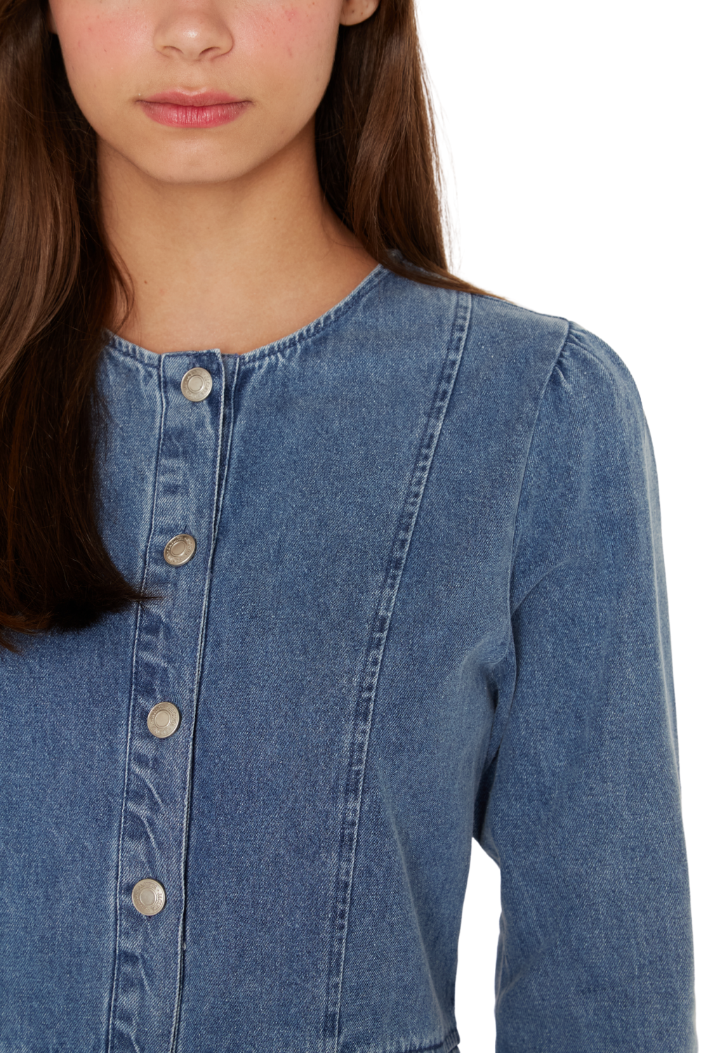 Vestido Demin Stone azul