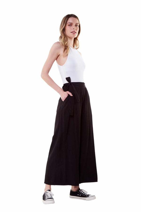Pantalón Greta midi II negro