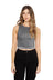 Polera Fer glitter negra
